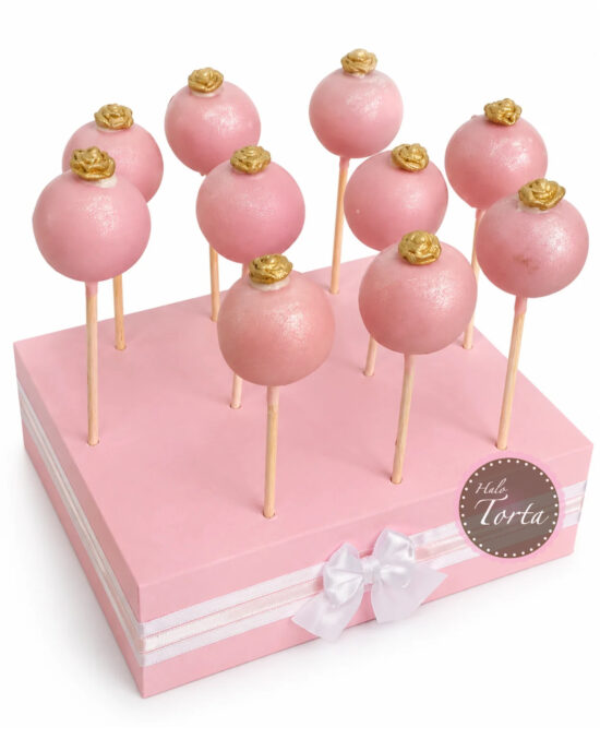 Pink Elegance Cake Pops