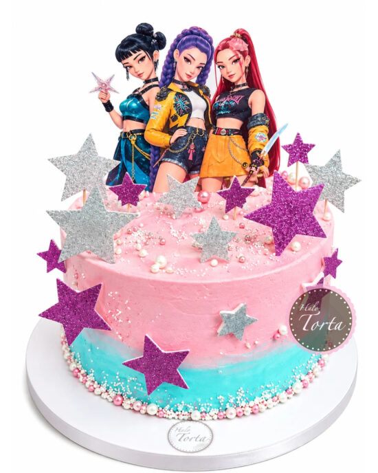 K-Pop Demon Hunters torta sa zvezdicama