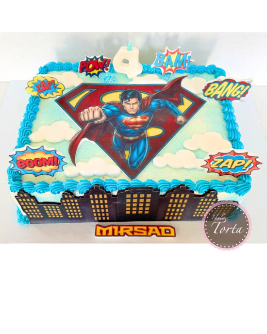 Supermen torta